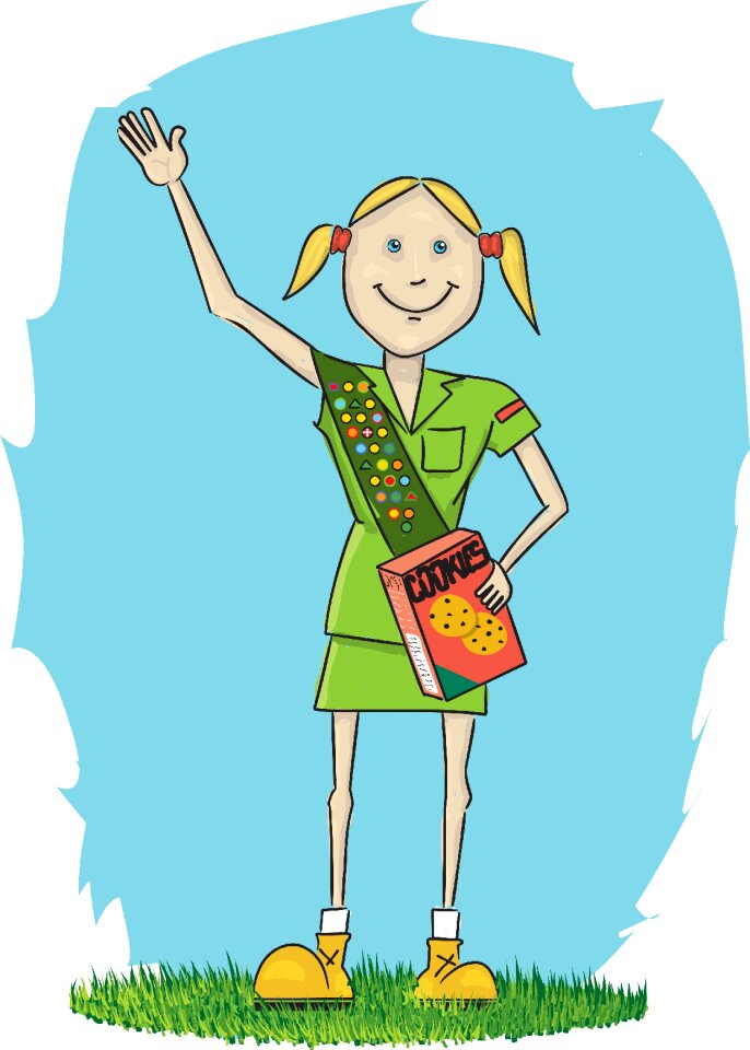 Grass badges kid