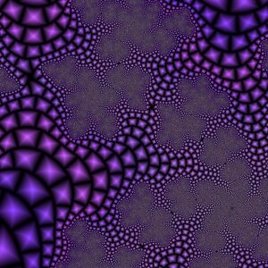 Pattern design lilac background