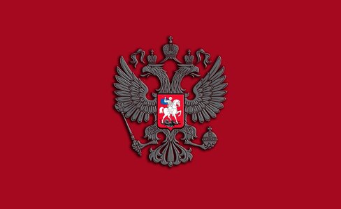 Imperial eagle flag flag of russia