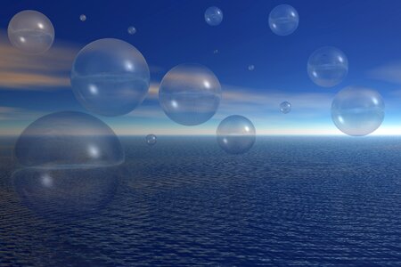 Sea horizon water background
