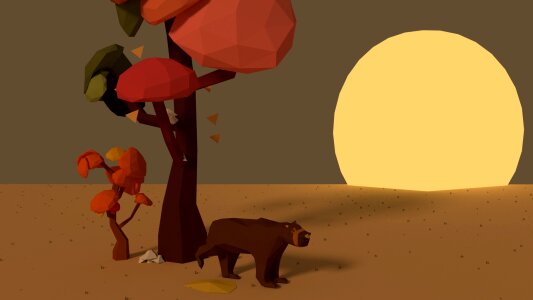 Lowpoly 3d beat