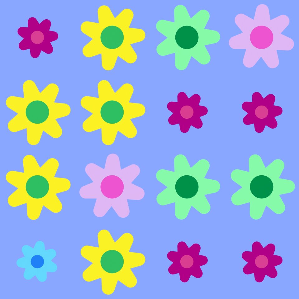 Floral decoration spring