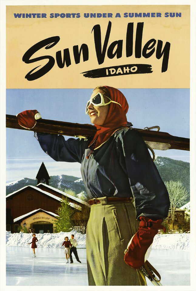 Ski winter resort