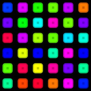 Texture geometric shape