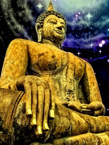 Asian statue spirituality