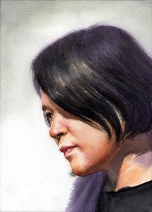 Works asian girl