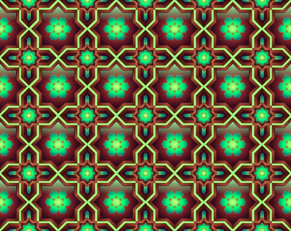 Brown bronze green
