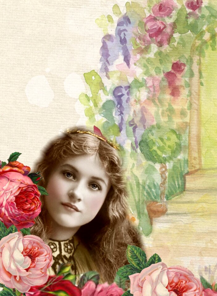 Old girl garden