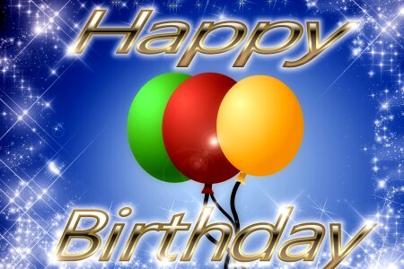 Birthday design greeting card