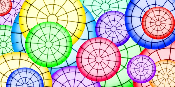Circle background abstract design background design