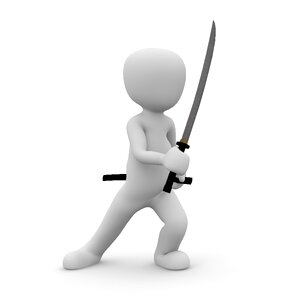 Fighter sword Free illustrations