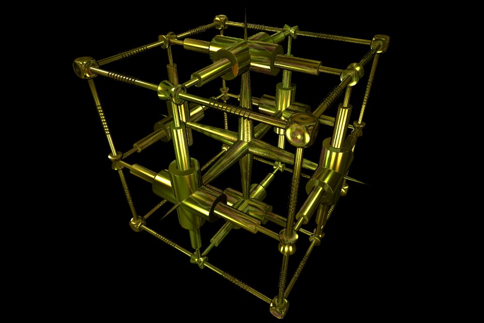 Metal 3d shape