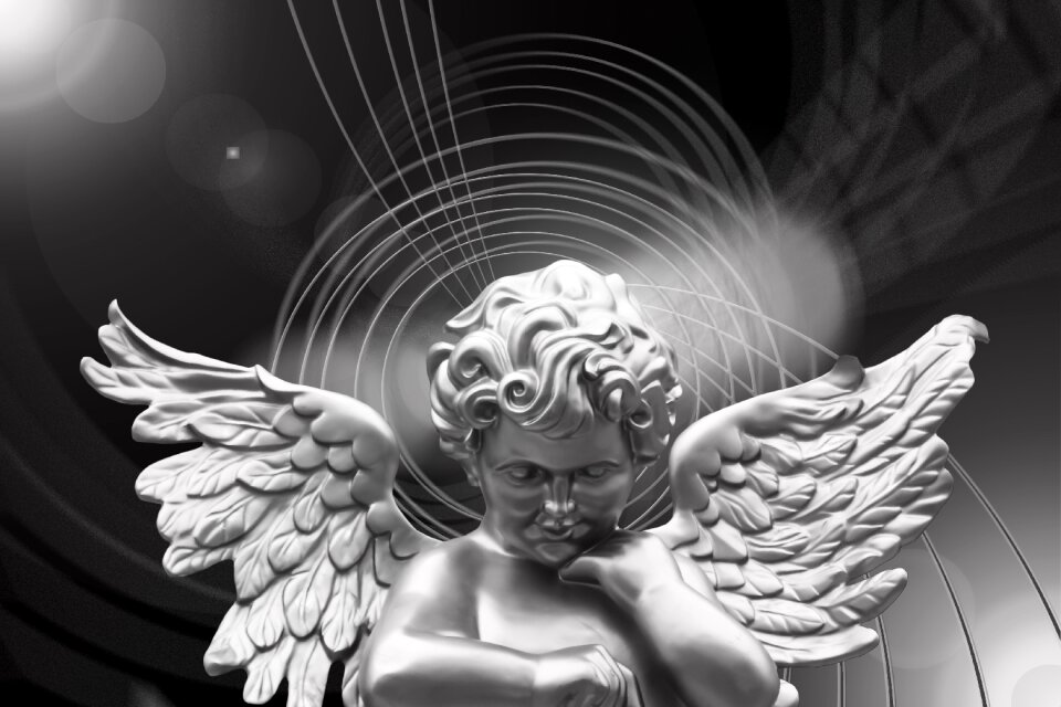 Christmas time angel decoration