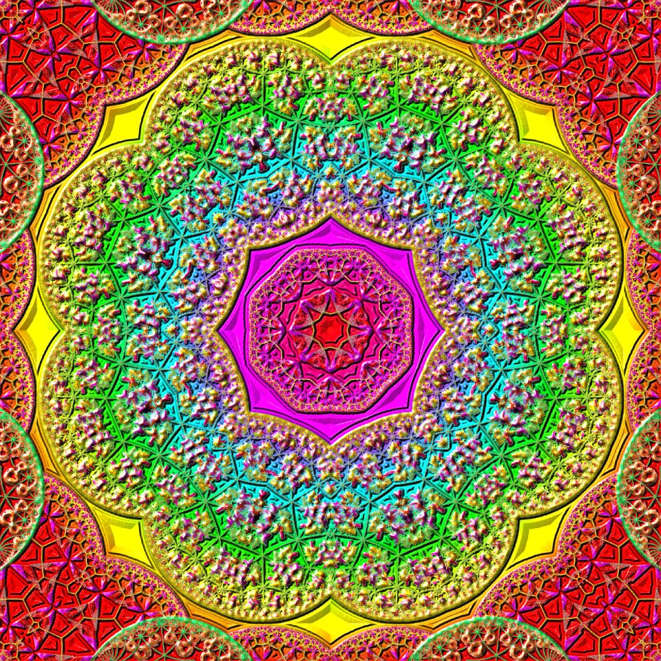 Geometric pattern structure
