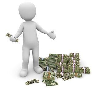 Currency dollar bill bill