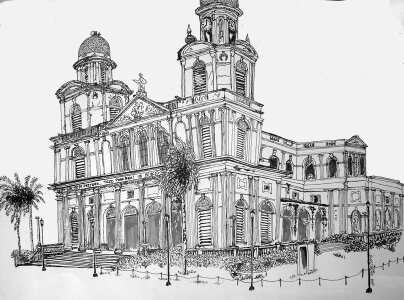 Managua nicaragua Free illustrations