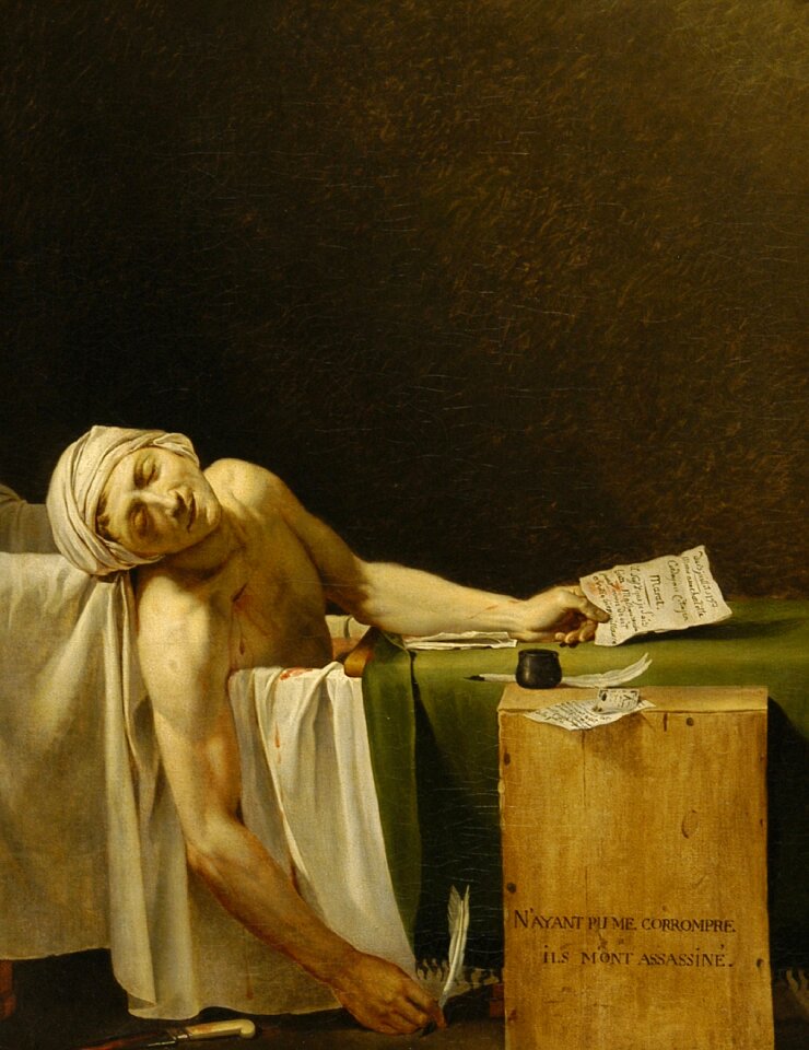 Classical brown painting brown death