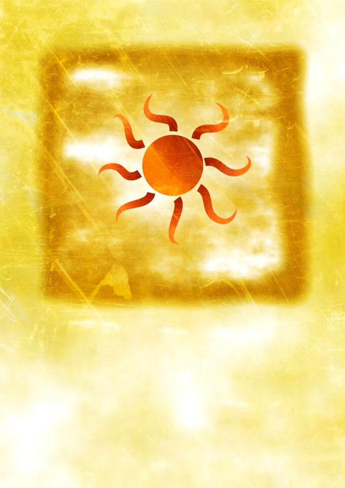Textured greeting card artistic