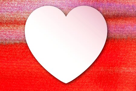 Watercolor valentine's day background