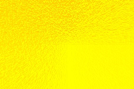 3d abstraction yellow