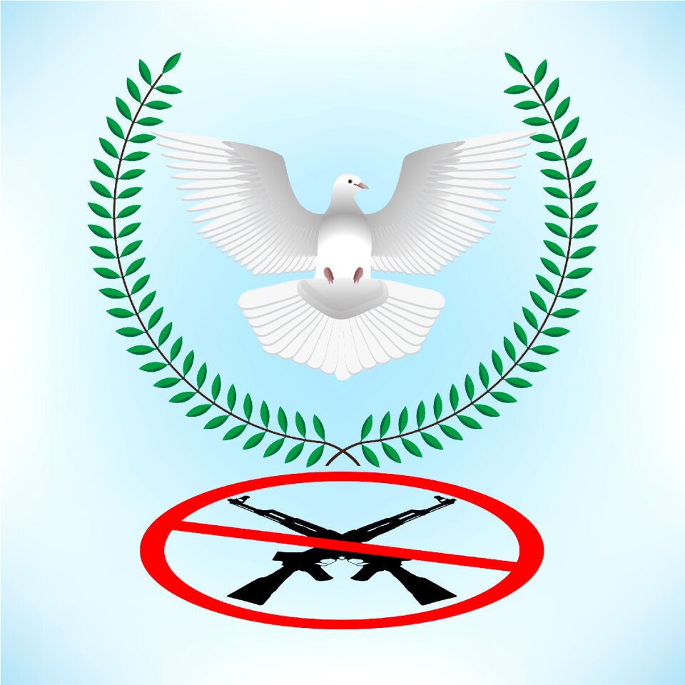 Peace war bird