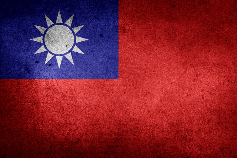 Republic of china national flag asia
