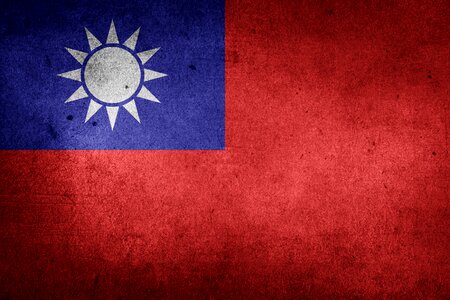 Republic of china national flag asia