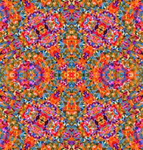 Decorative background structure