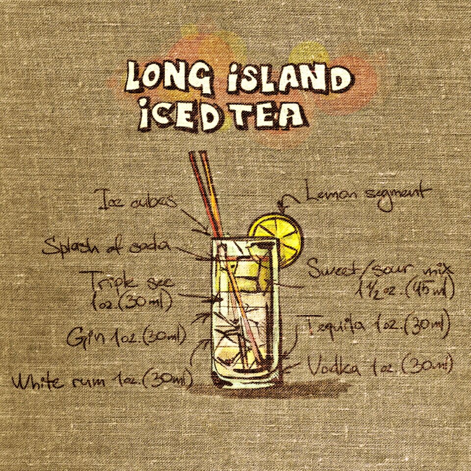 Fabric drink alcohol
