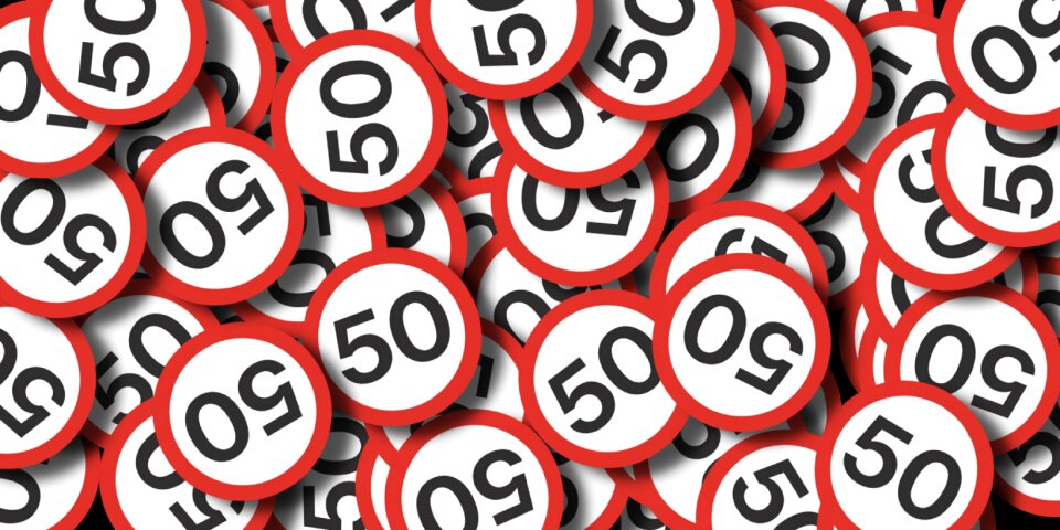 British limit sign