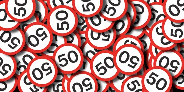British limit sign