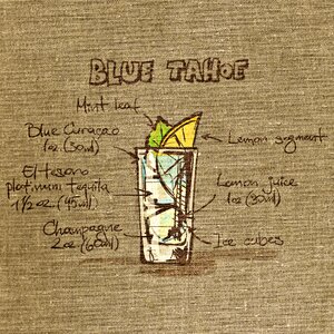 Tissue fabric alcohol