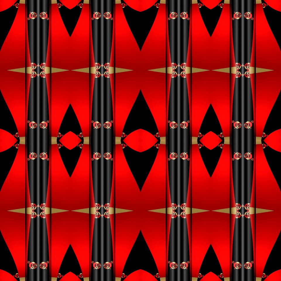 Form red abstract