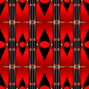 Form red abstract
