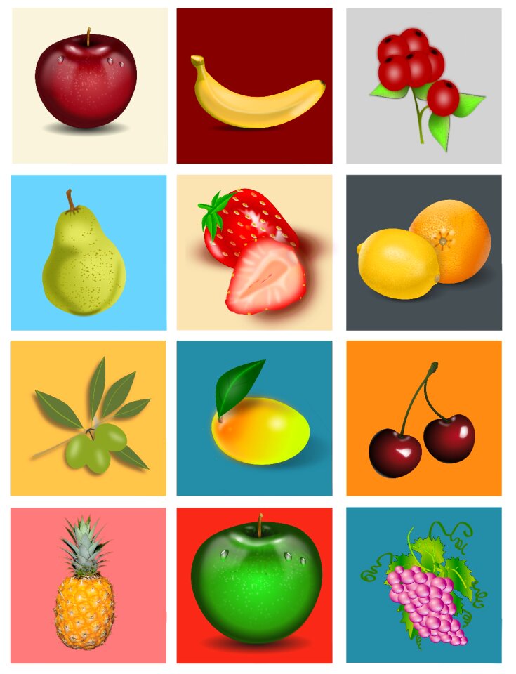 Banana pear pineapple