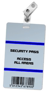 Badge card vip