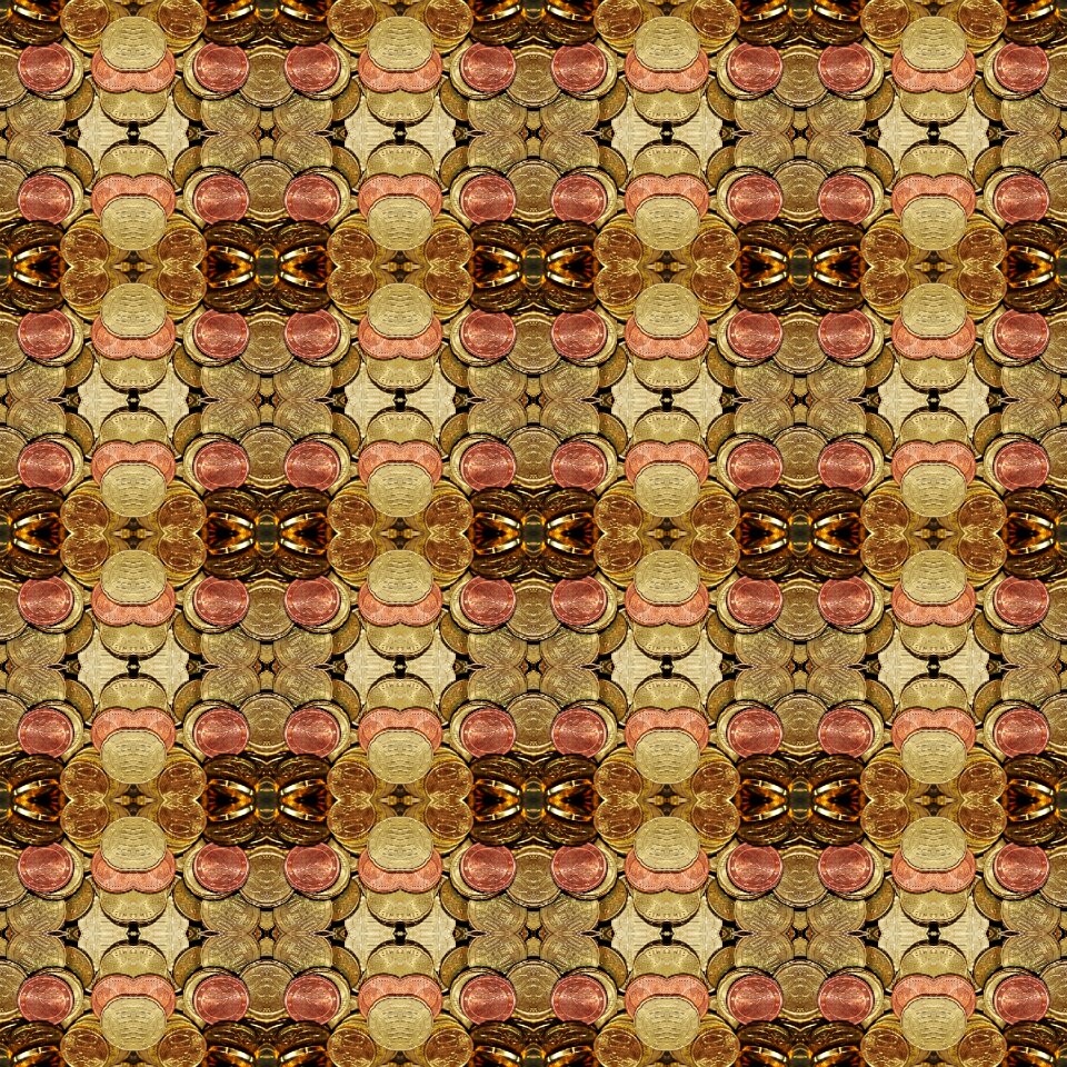 Symmetry coins money