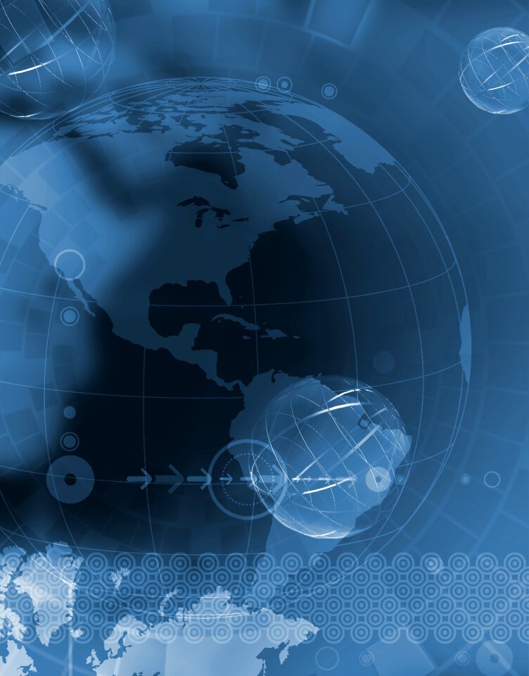 Map brochure corporate design