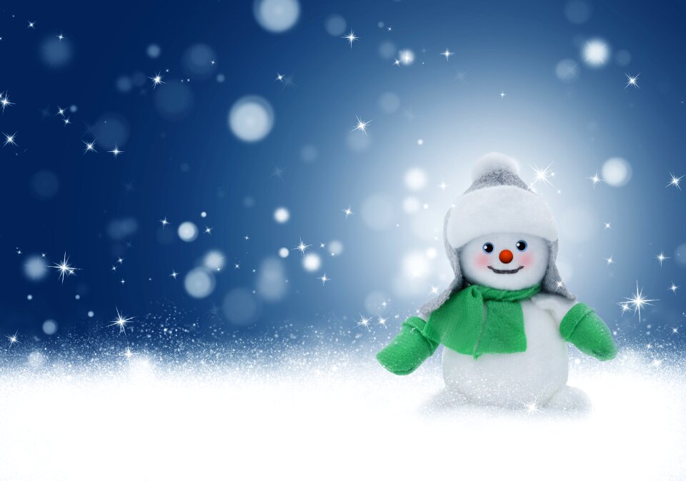 Christmas shiny cold