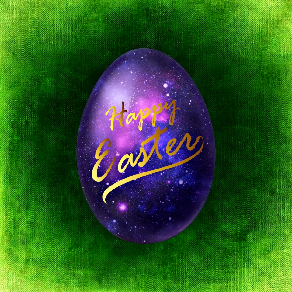 Egg colorful painted
