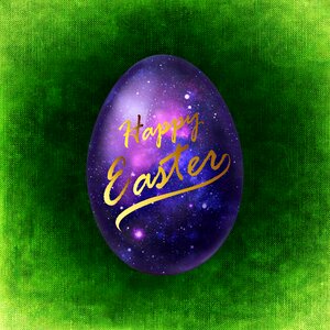 Egg colorful painted