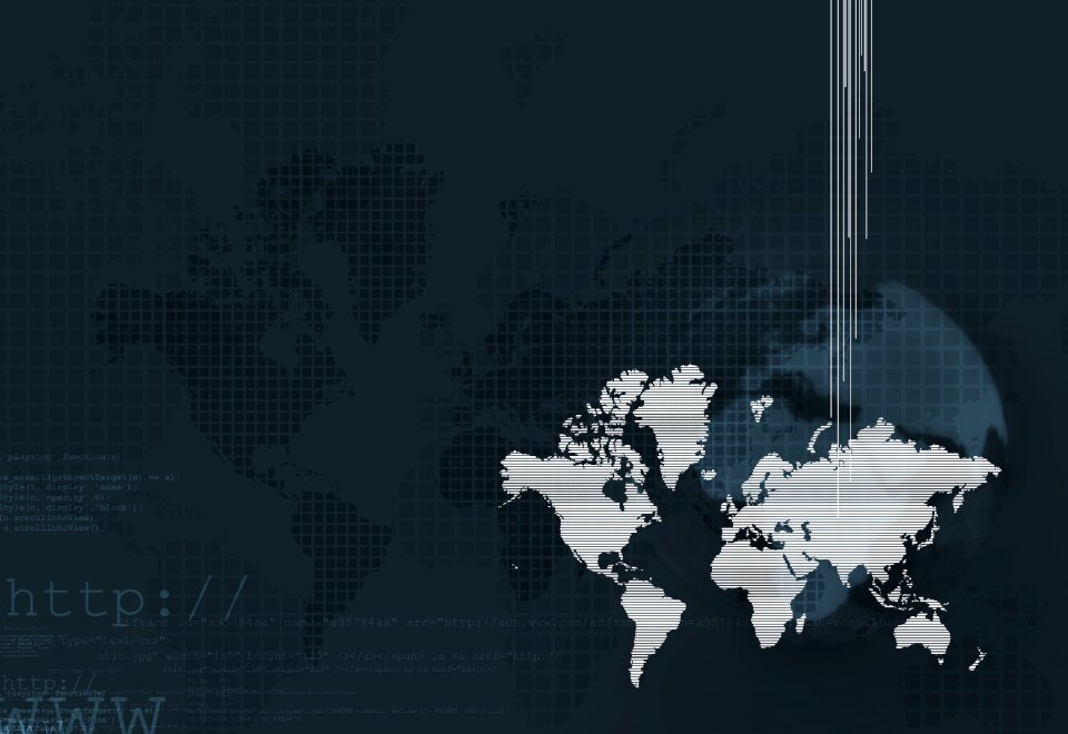 Map brochure corporate design