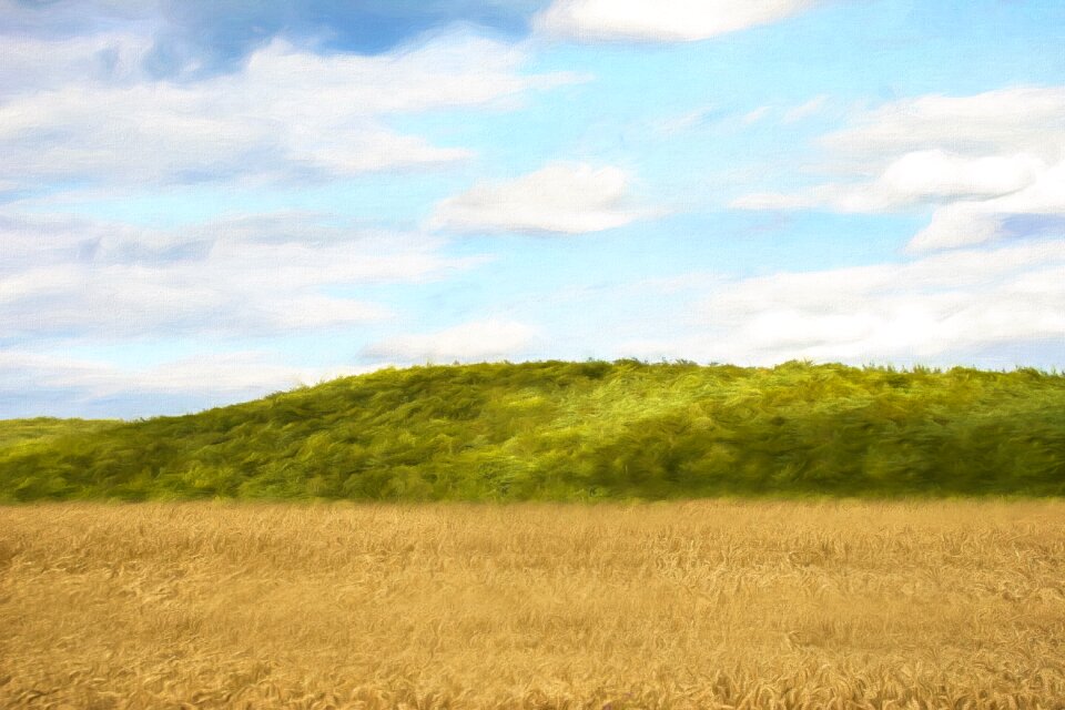 Sky paint background