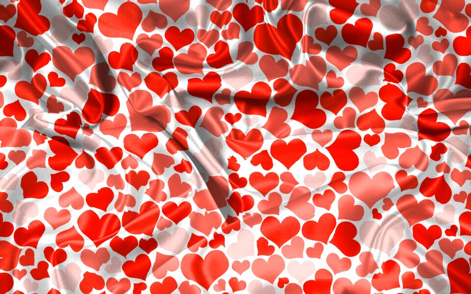 Red romance background