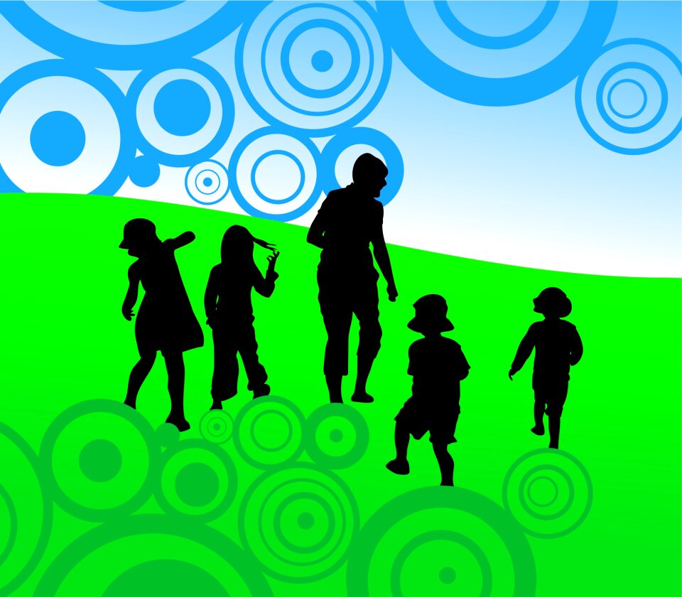 Outdoors country family