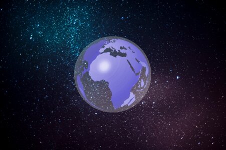 Transparent globe universe