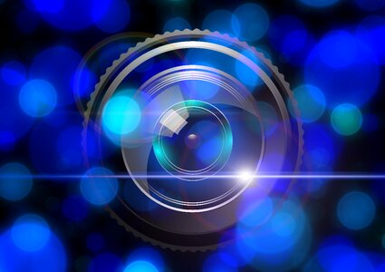 Bokeh mirroring lens optical reflections