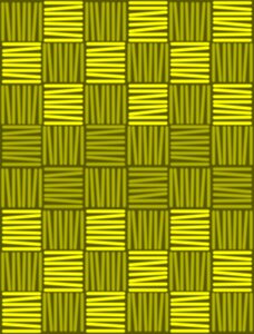 Green symmetrical repeated pattern