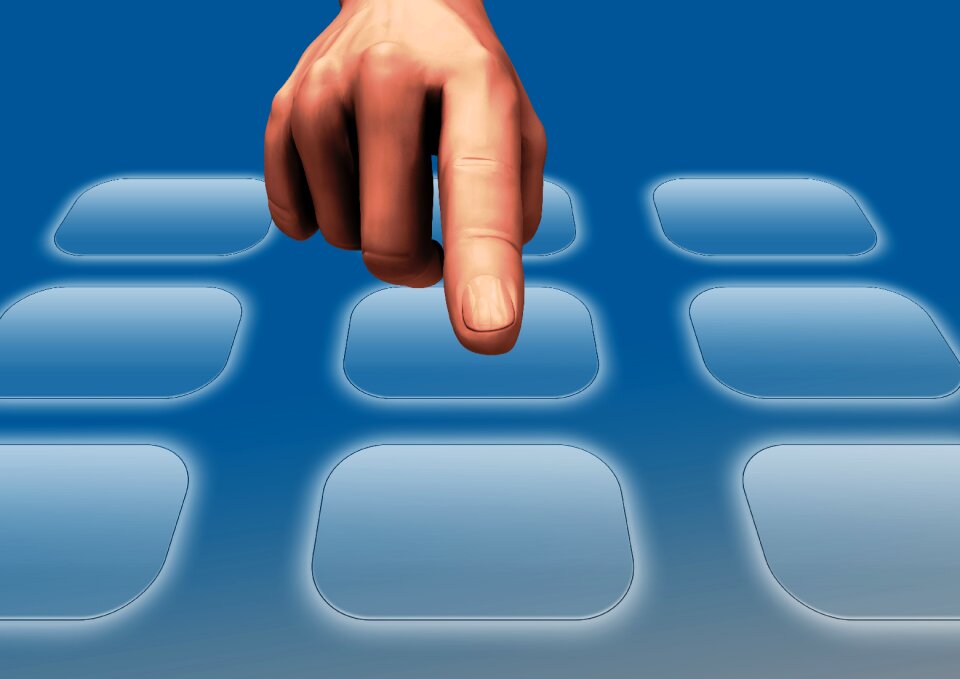 Touch button start
