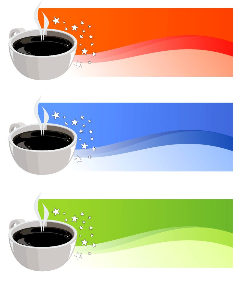 Symbol graphic cup